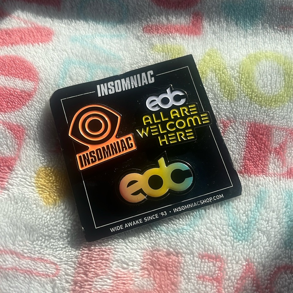 EDC insomniac pins